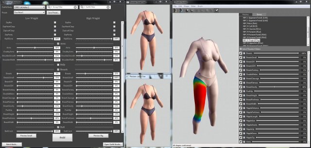 BodySlide и Outfit Studio. Хирургия для тела и одежды.