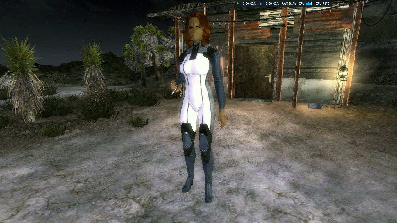 EDI Outfit - Одежда EDI (СУЗИ) из Mass Effect III для Fallout NV