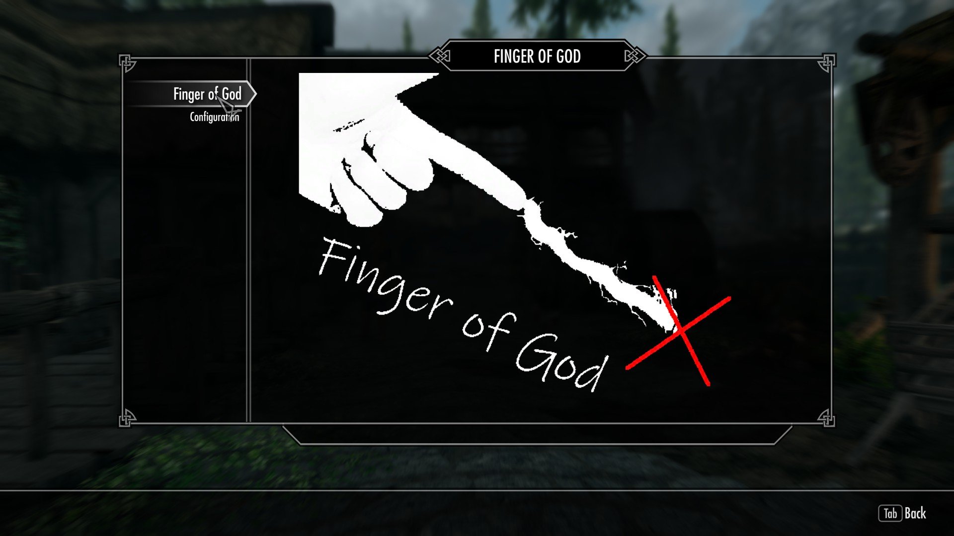 Палец бога