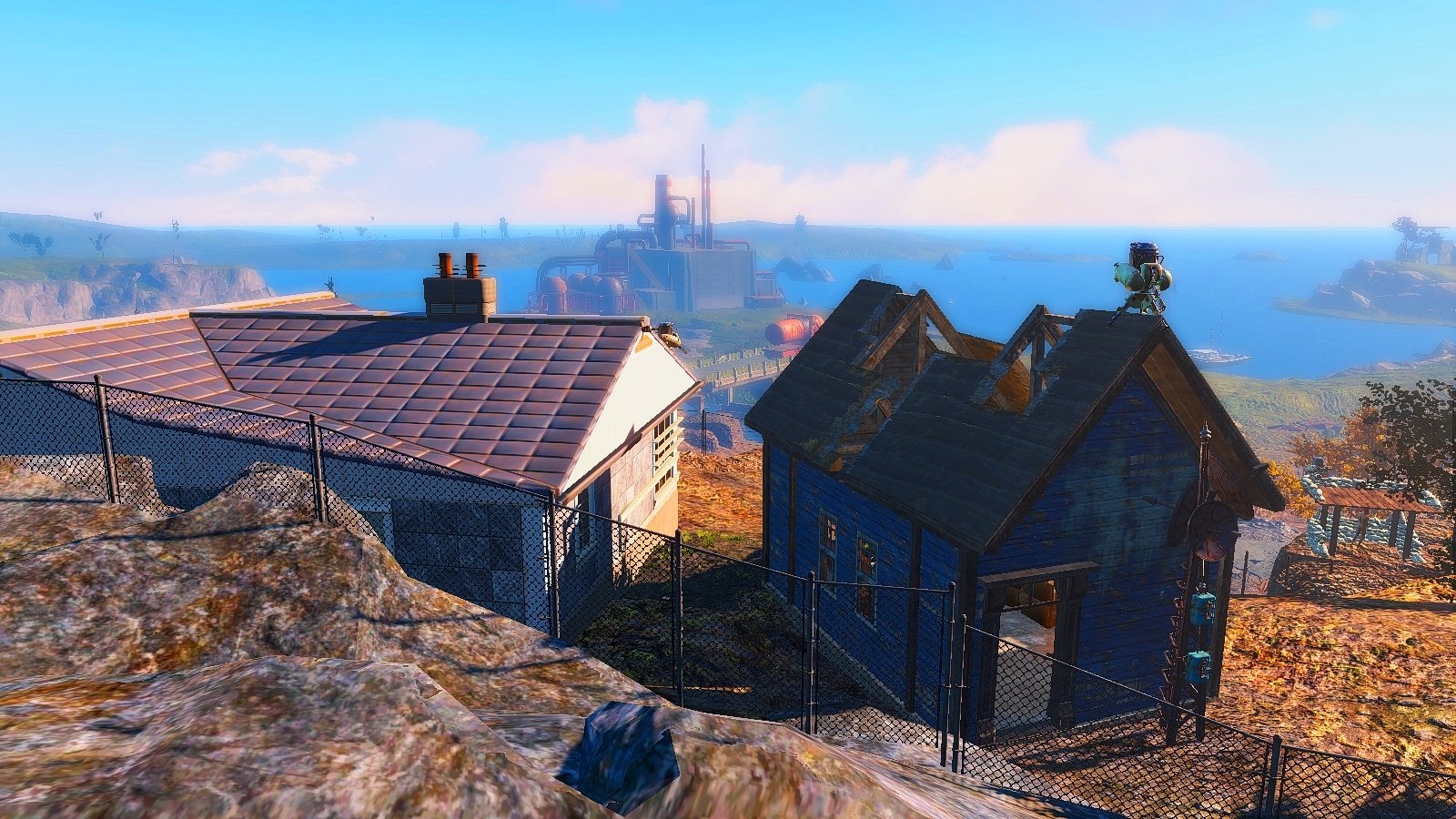 Fallout 4 коттедж на берегу на карте фото 20