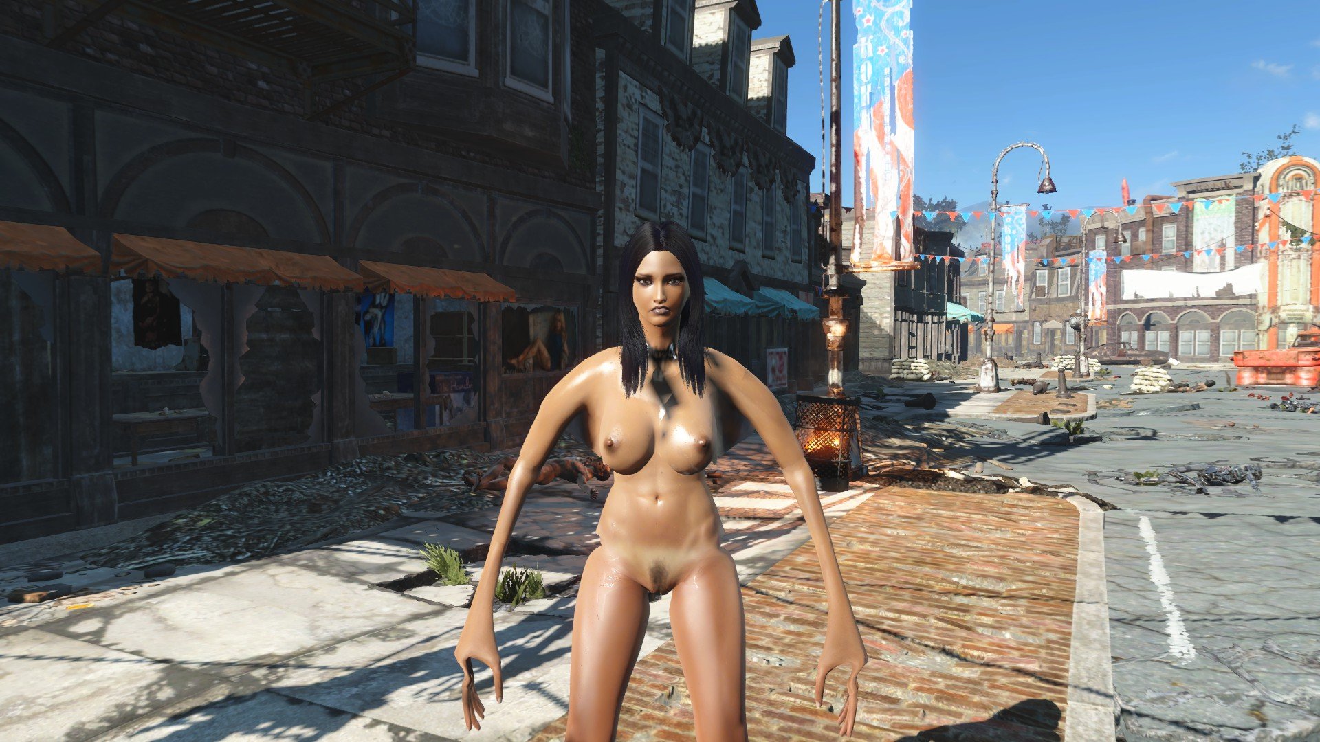 Fallout 4 моды голая фото 97