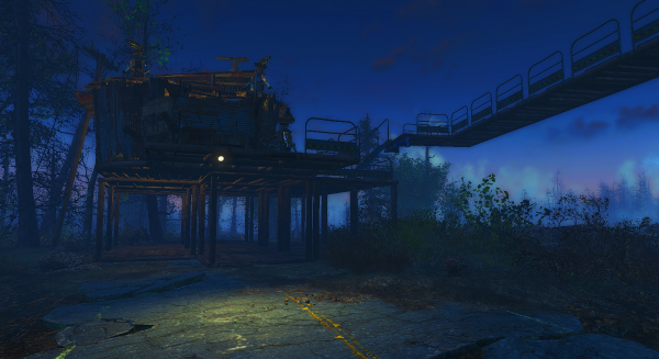 Поселение наверху - безопасно! Fallout4