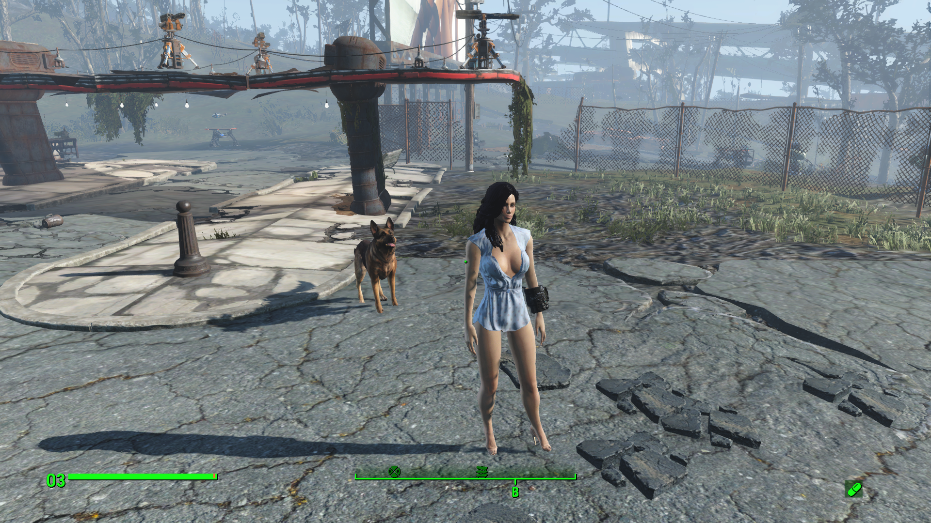 Fallout 4 как залезть в инвентарь нпс фото 81