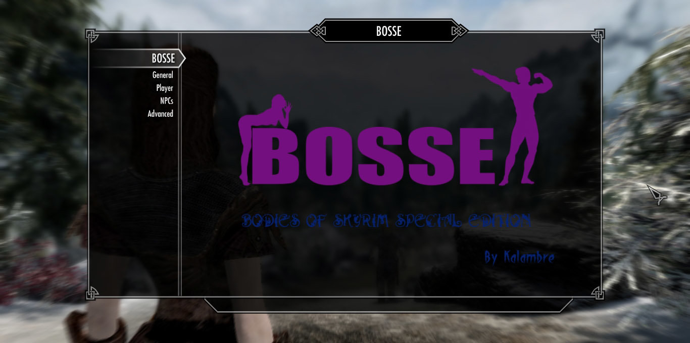 BOSSE - Bodies of Skyrim Special Edition LE и SE Rus
