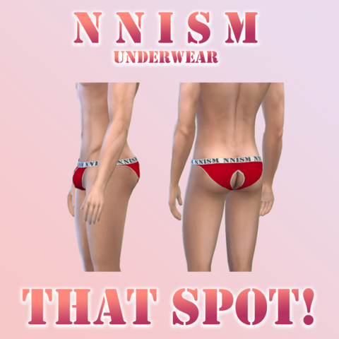 NNISM Underwear THAT SPOT! 