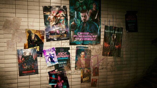 Постеры. Cyberpunk 2077