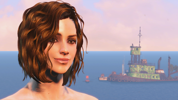 Fallout 4. Женщина на корабле