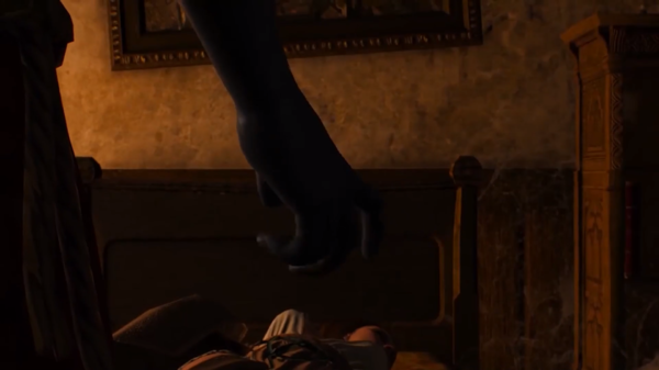 Ещё одна очередная интимная сцена в Ведьмак-III..,