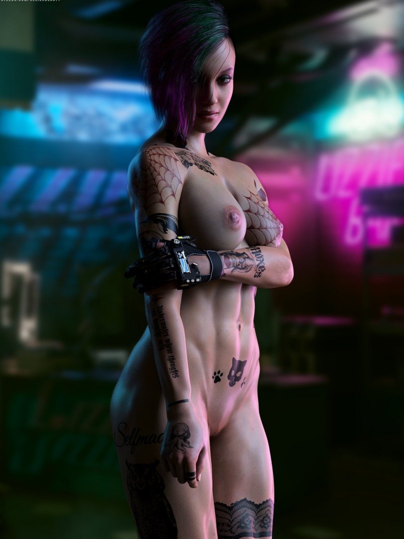 Cyberpunk голые девушки фото 16