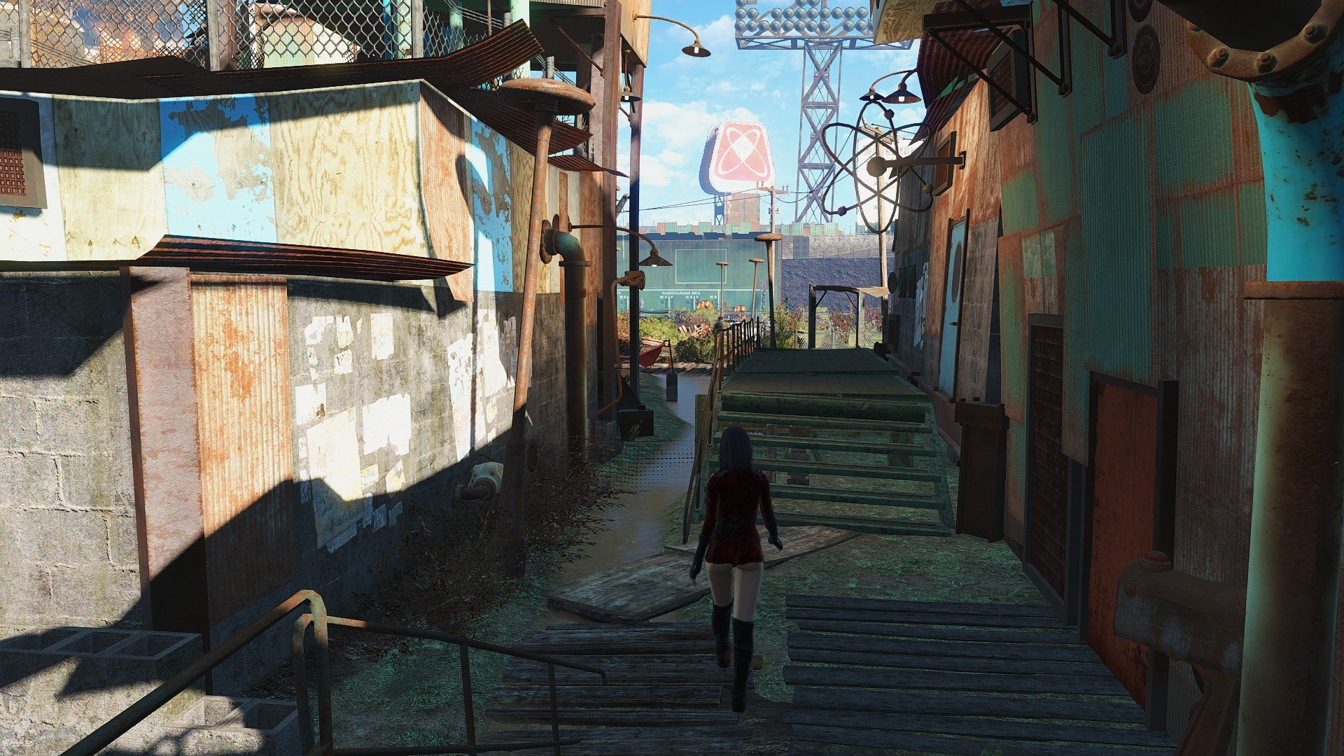 Fallout 4 старый город в новом цвете (119) фото