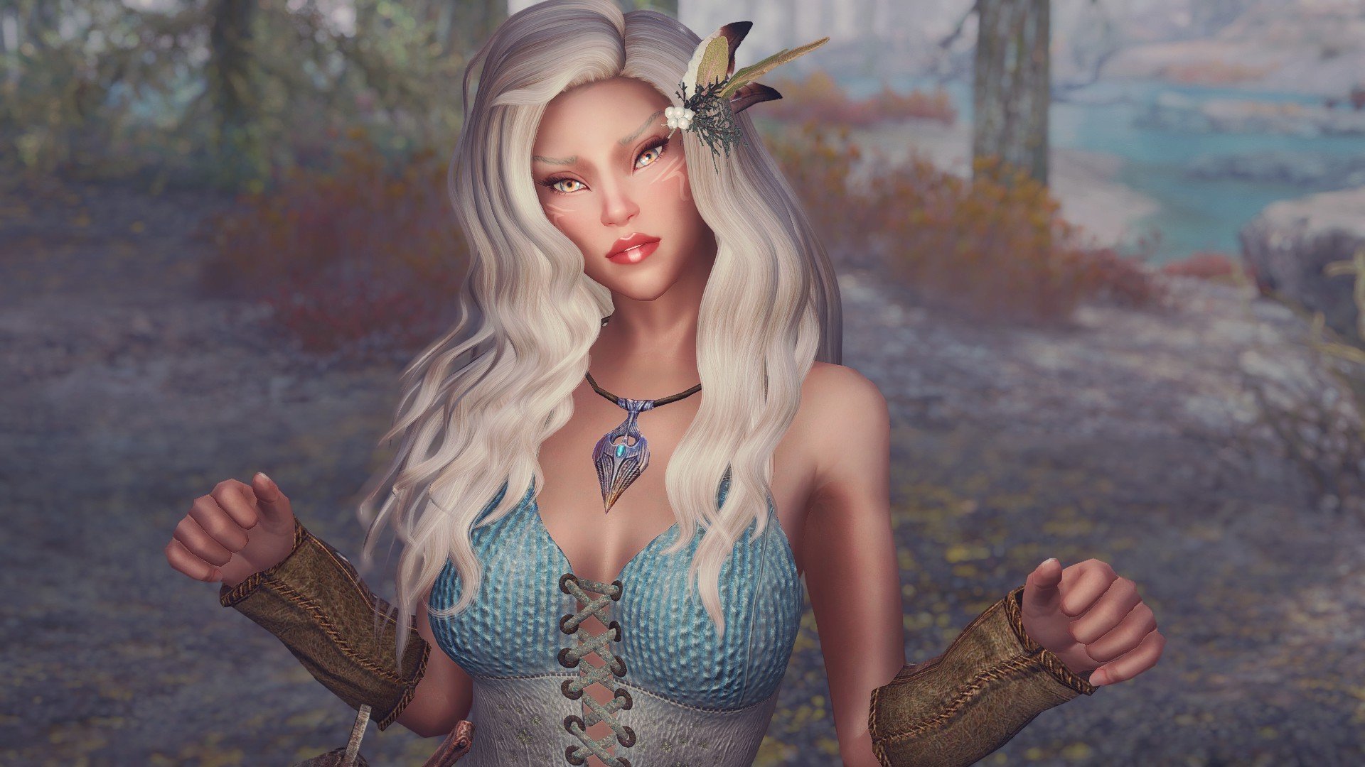 Lilissa the Druid - Custom-Voiced Standalone Follower SE и LE Rus