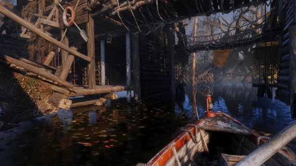 Поселение на болотах.. METRO EXODUS