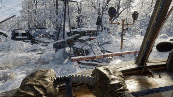 На УАЗике.. METRO EXODUS