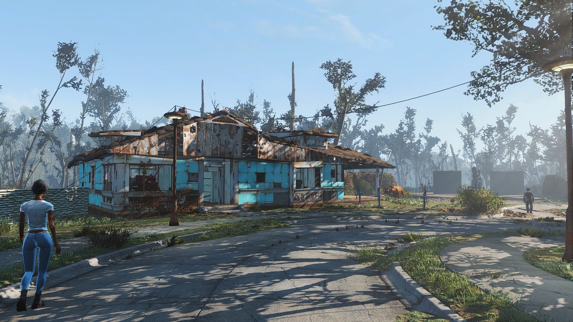 Fallout 4 как станция ревир бич фото 50