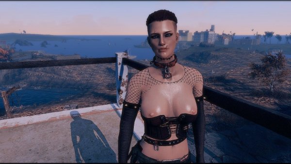 Кейт в развратном костюме своем )) Fallout-4 (Сборка 7.5)