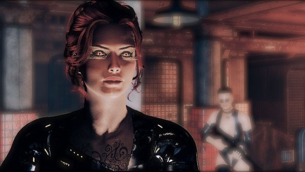 Вамп и Кейт в подземке.. Fallout-4 (Сборка 7.5)