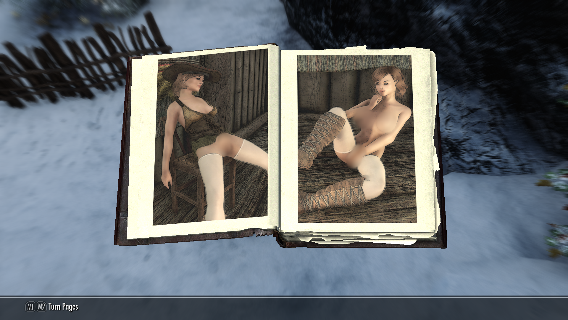 The discrets - Skyrim Adult Books Series The Pale and Dawnstar SE и LE Rus