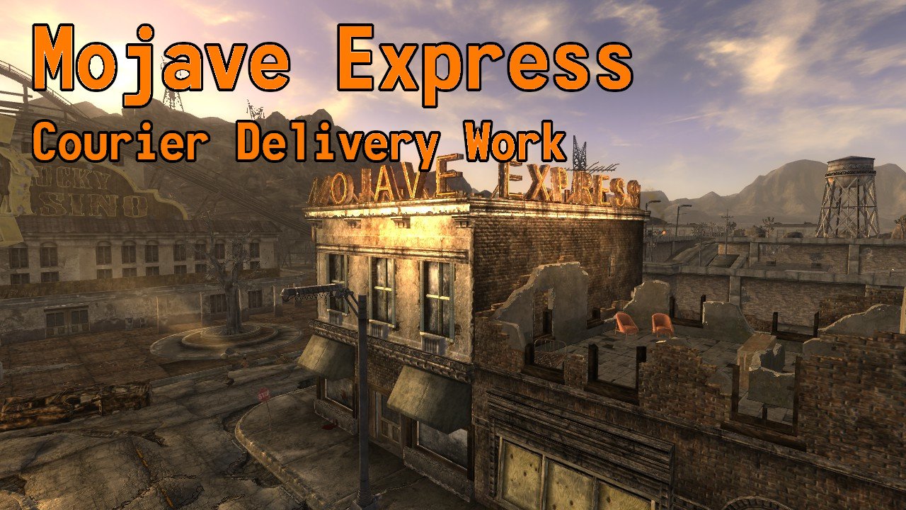 Mojave Express Courier Delivery Work - Primm Rus