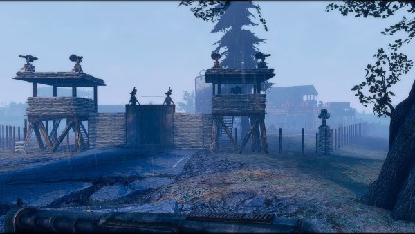 Вход в поселение у Атомных Котов..  Fallout-4