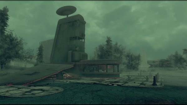 Поселение в кинотеатре.. Poselenia Windfire Fallout-4