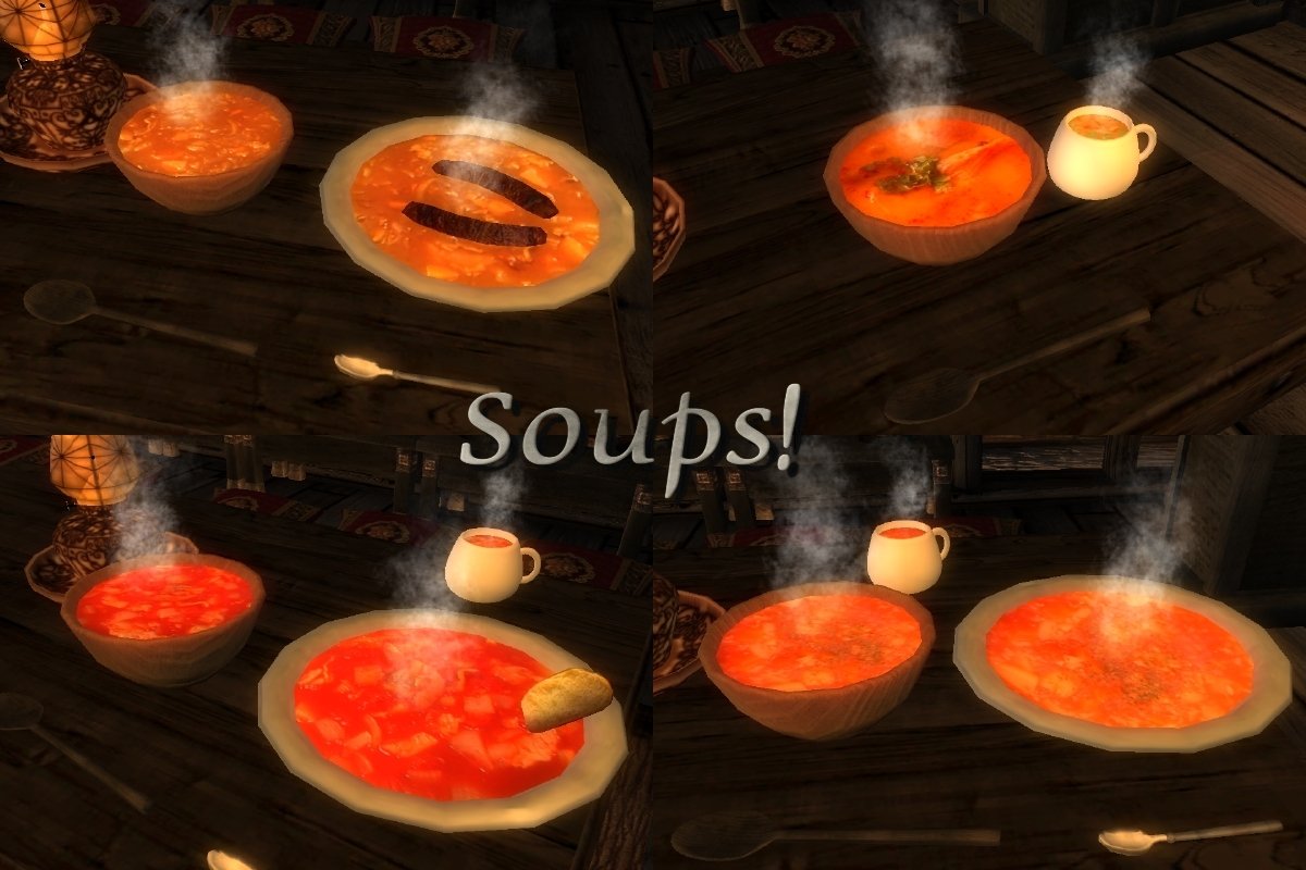 Soups -SoupHouse and Cooking- Rus - Обычные моды не 18+ - Adult Mods  Localized