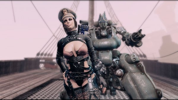 Капитан и Командор шхуны.. Fallout-4 (Сборка 8.5)