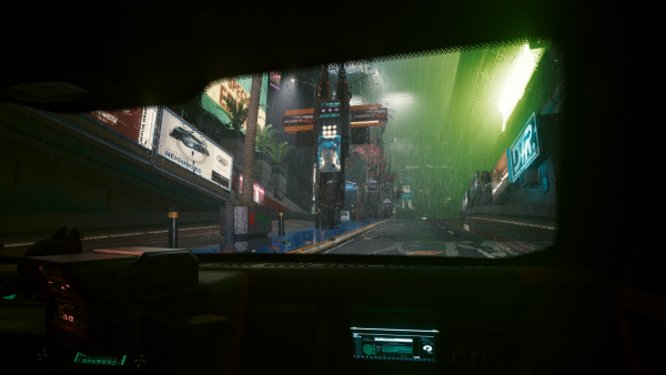 Дождливый город... Cyberpunk 2077 (ver 2.0)