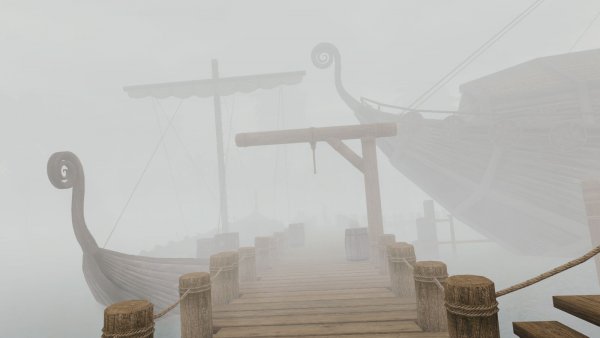 Туман в порту.. Skyrim SE (Тропики 7.0)