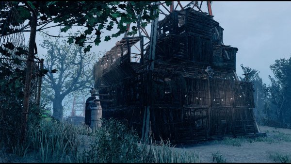 Достроенный дом у Эбернети. Poselenia Windfire Fallout-4