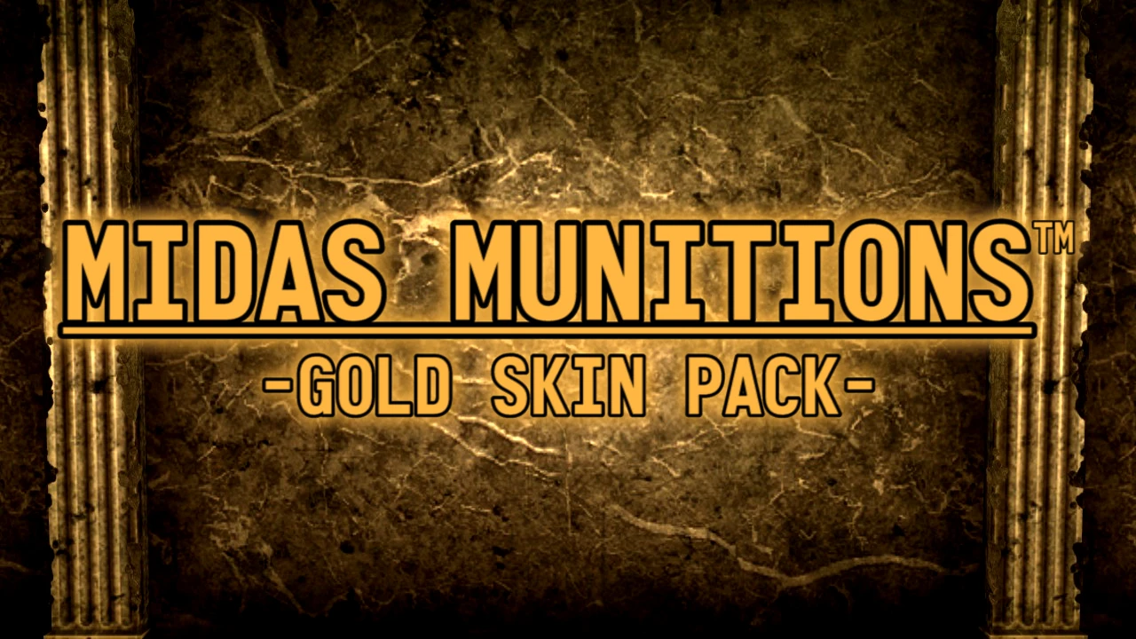 Midas Munitions - Gold Skin Pack Rus