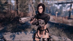 Нора с пистолетиком.. Fallout-4 (Сборка 9.0)