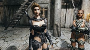 Переодетая вампирочка..  SKYRIM AE (Сборка 14)