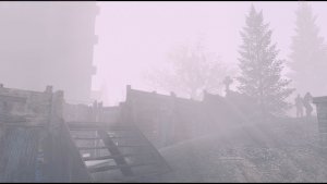 Сильный туман.. Poselenia Windfire Fallout-4