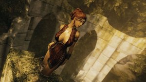 ЛИНА в Айлейдских руинах.. SKYRIM AE (Сборка 14)