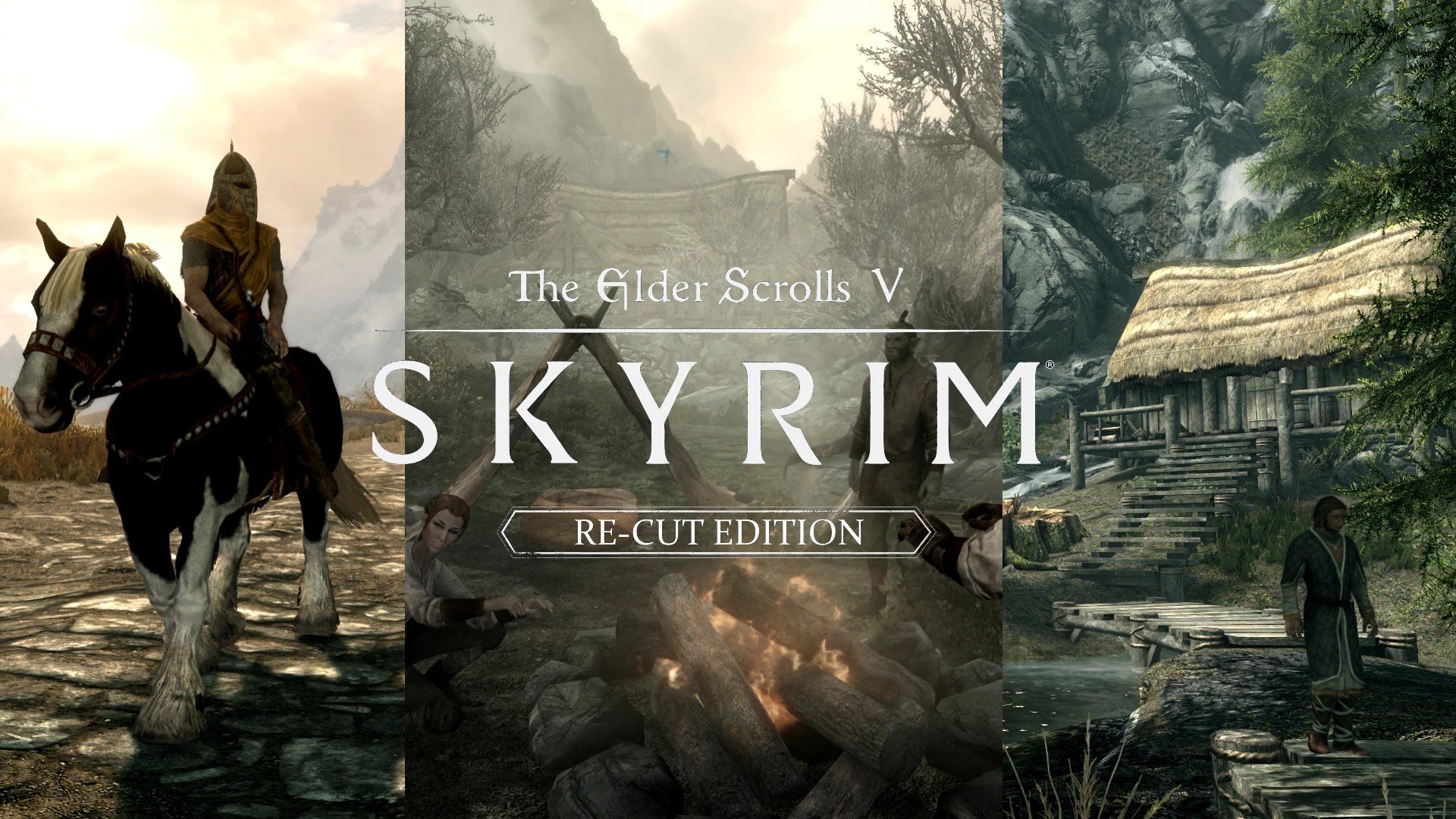 Skyrim Re-Cut - Restored Locations NPCs Items and More All in One (AIO) LE и SE Rus