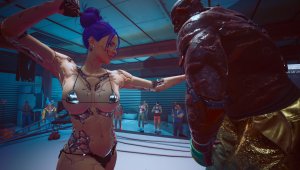 Cyberpunk 2077 Хьюз Бритва получает люлей