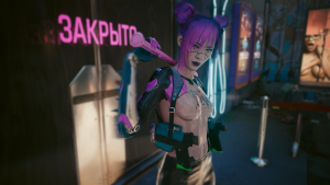 Чертовка! Cyberpunk 2077 глазами Windfire