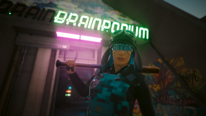 Подарили биту.. Cyberpunk 2077