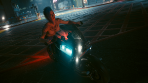 На мотике.. Cyberpunk 2077 глазами Windfire