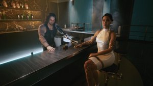 Джони и принцесса.. Cyberpunk 2077 глазами Windfire