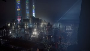 Ночь над городом.. Cyberpunk 2077 глазами Windfire