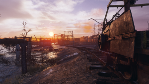 Закат. Metro  Exodus