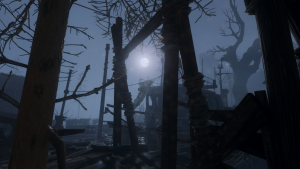 Ночь. METRO EXODUS