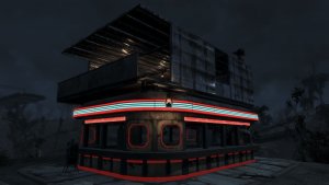 Надстройка над закусочной РедРокет