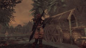 Кира зашла к друзьям вампирам, на полулунную лесопилку )