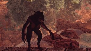 Кира - обернулась волком. SKYRIM AE (Сборка 16)