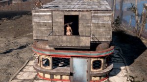 Хижина над закусочной..