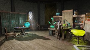 Уютный домик игрока из Carved brink.