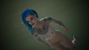 Под водой.. Cyberpunk 2077 глазами Windfire