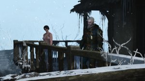 Ирис и Геральт.. Ведьмак III (сборка Торна)